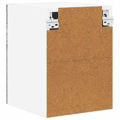 Keukenkast aan de muur met plank Grijs Sonoma 30 x 31 x 40 cm