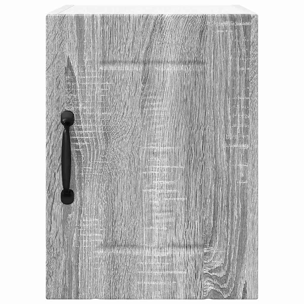 Keukenkast aan de muur met plank Grijs Sonoma 30 x 31 x 40 cm