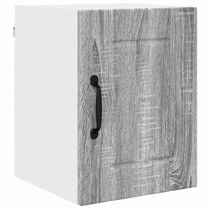 Keukenkast aan de muur 2 pcs Grijs Sonoma 30 x 31 x 40 cm