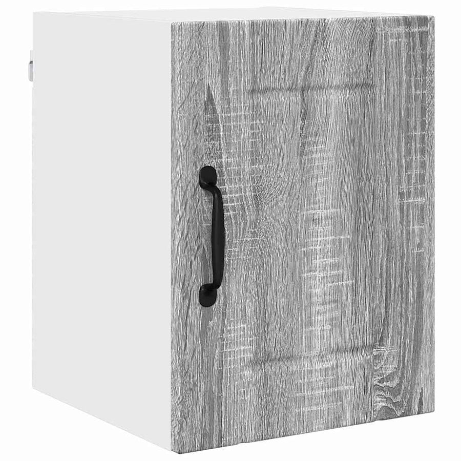Keukenkast aan de muur 2 pcs Grijs Sonoma 30 x 31 x 40 cm