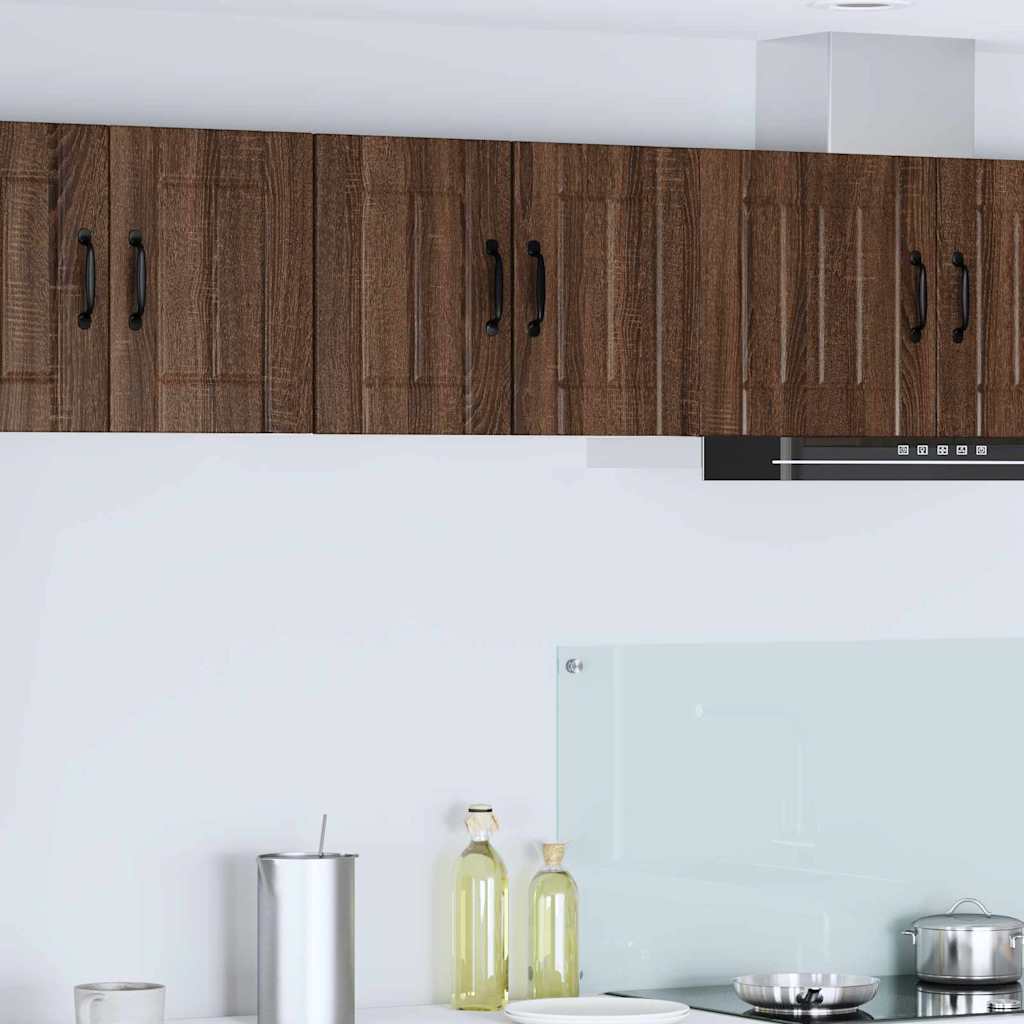 Keukenkast aan de muur Bruin Eiken 30 x 31 x 40 cm Bewerkt hout