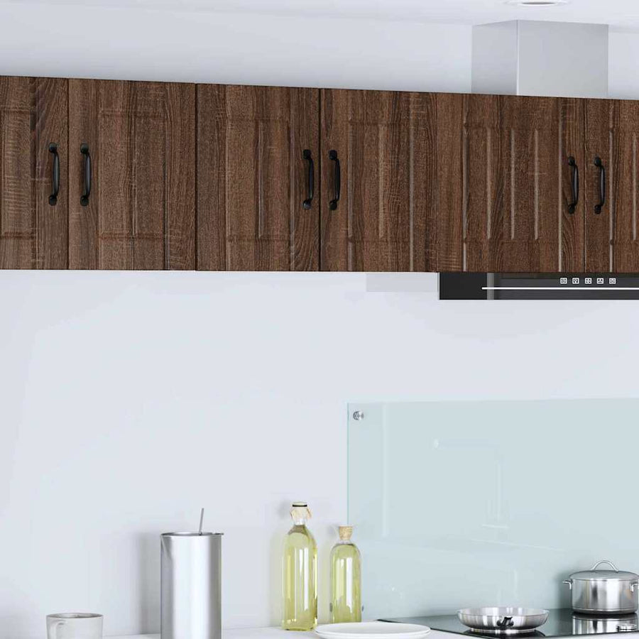Keukenkast aan de muur Bruin Eiken 30 x 31 x 40 cm Bewerkt hout