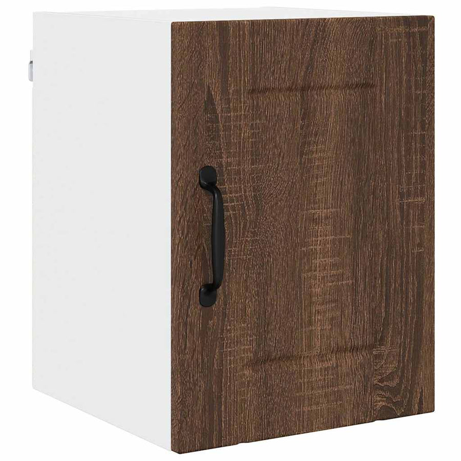 Keukenkast aan de muur 2 pcs Bruin Eiken 30 x 31 x 40 cm