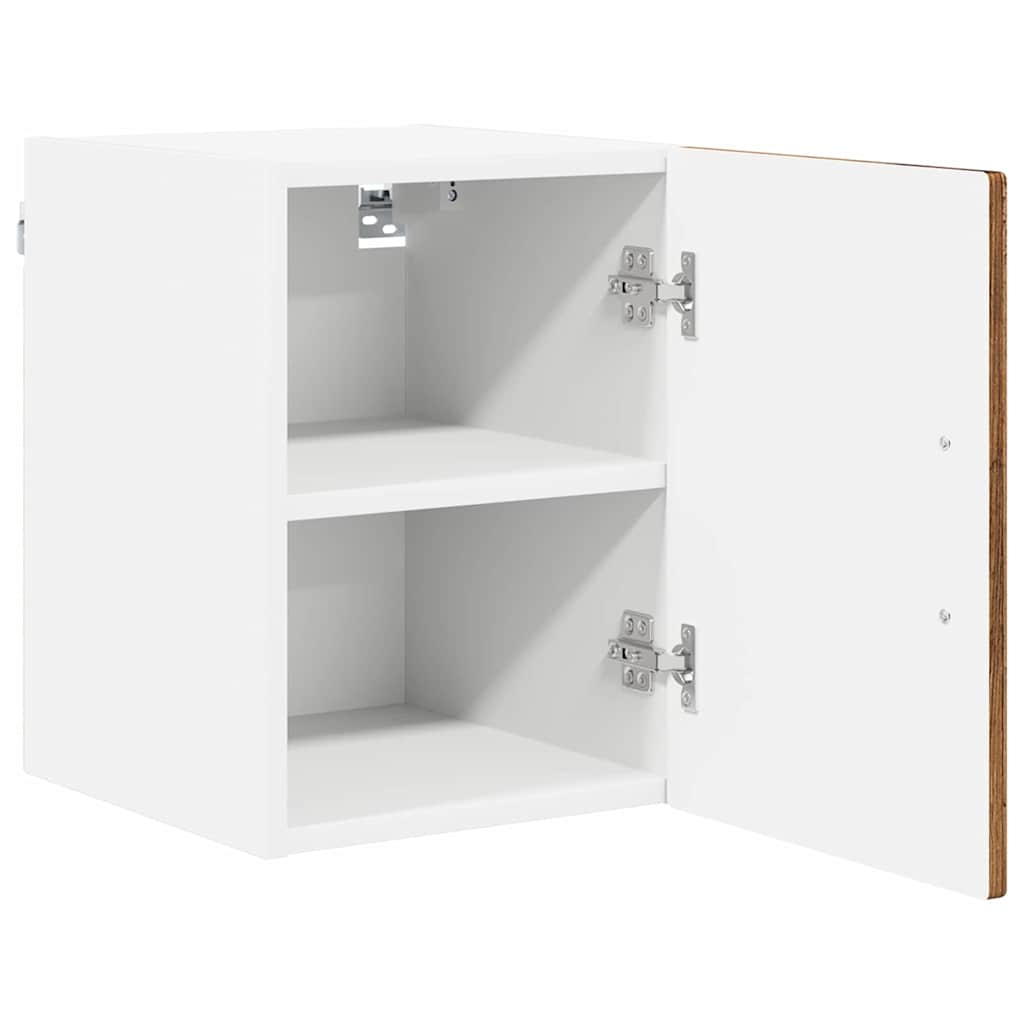 Keukenkast aan de muur met plank 2 pcs Oud Hout 30 x 31 x 40 cm