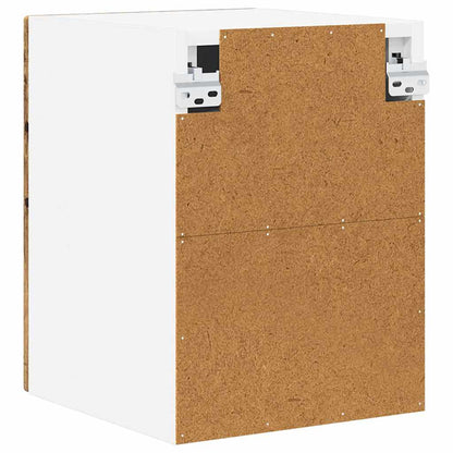 Keukenkast aan de muur met plank 2 pcs Oud Hout 30 x 31 x 40 cm