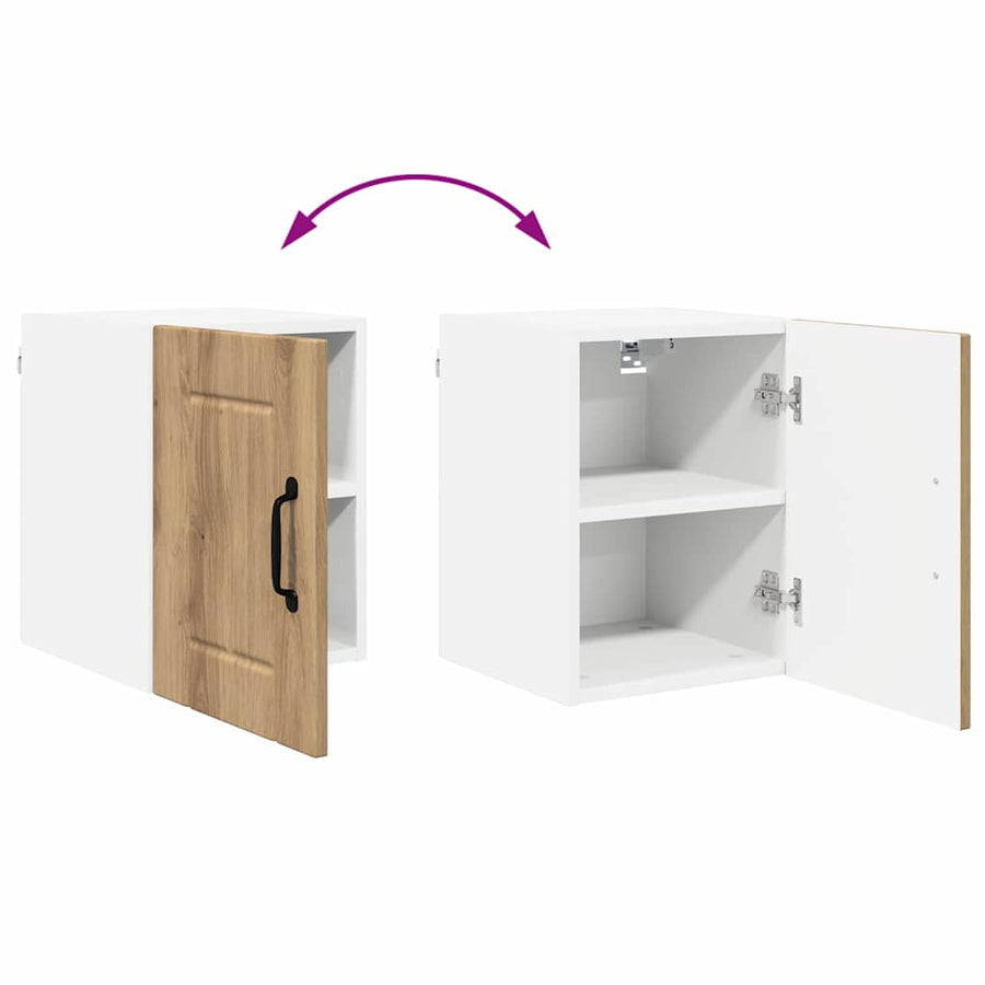 Keukenkast aan de muur met plank Artisan Eiken 30 x 31 x 40 cm