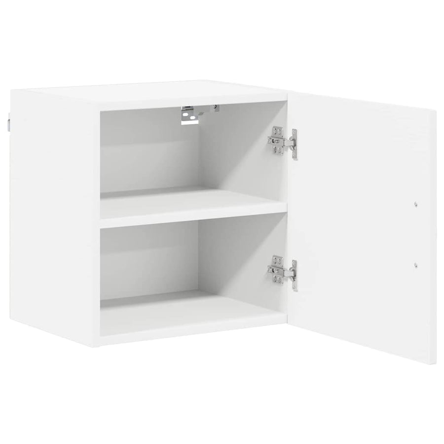 Keukenkast aan de muur 2 pcs Wit 40 x 31 x 40 cm Bewerkt hout