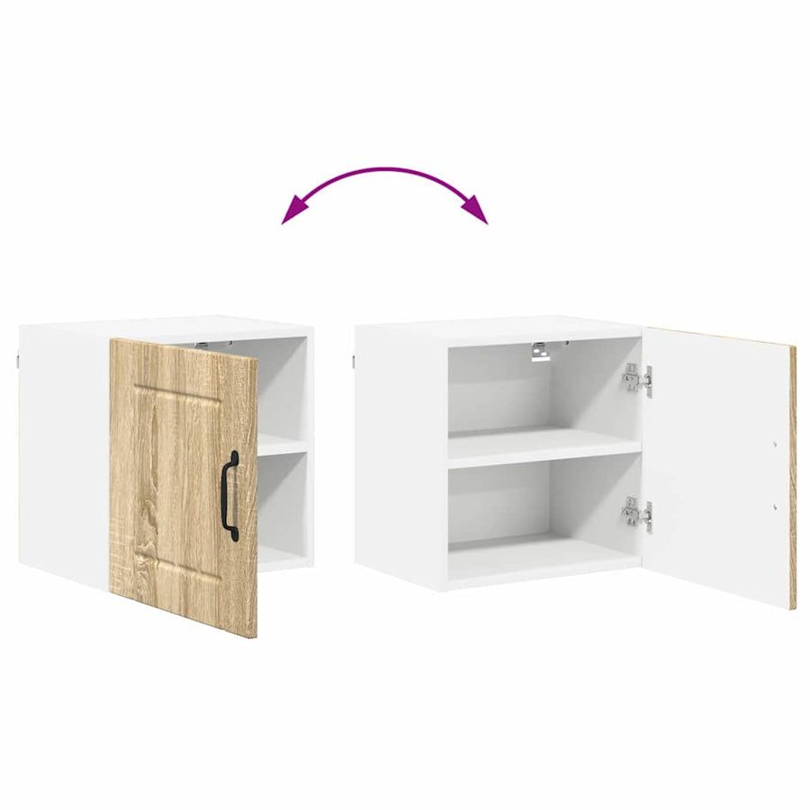Keukenkast aan de muur met plank Sonoma Eiken 40 x 31 x 40 cm