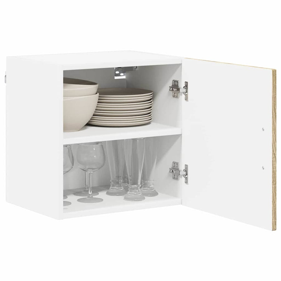 Keukenkast aan de muur met plank Sonoma Eiken 40 x 31 x 40 cm