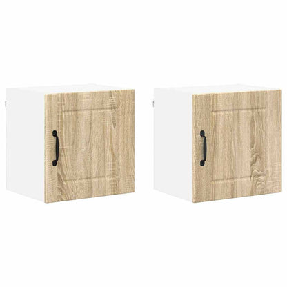 Keukenkast aan de muur 2 pcs Sonoma Eiken 40 x 31 x 40 cm