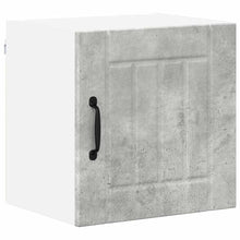 Keukenkast aan de muur Beton Grijs 40 x 31 x 40 cm Bewerkt hout