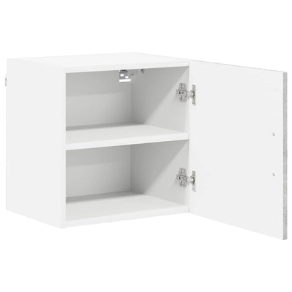 Keukenkast aan de muur Beton Grijs 40 x 31 x 40 cm Bewerkt hout