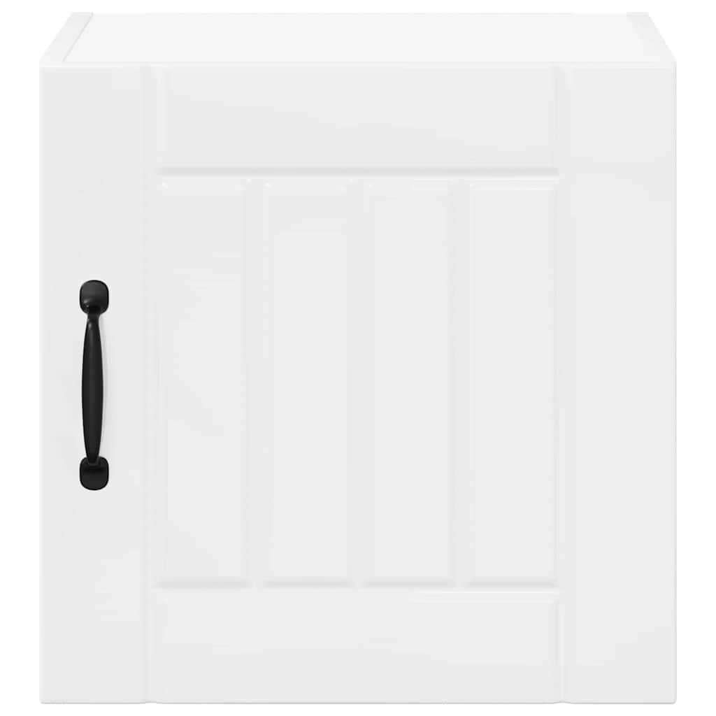 Keukenkast aan de muur met plank Hoogglans wit 40 x 31 x 40 cm