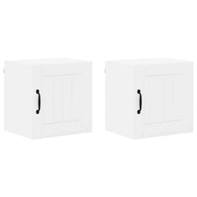 Keukenkast aan de muur 2 pcs Hoogglans wit 40 x 31 x 40 cm