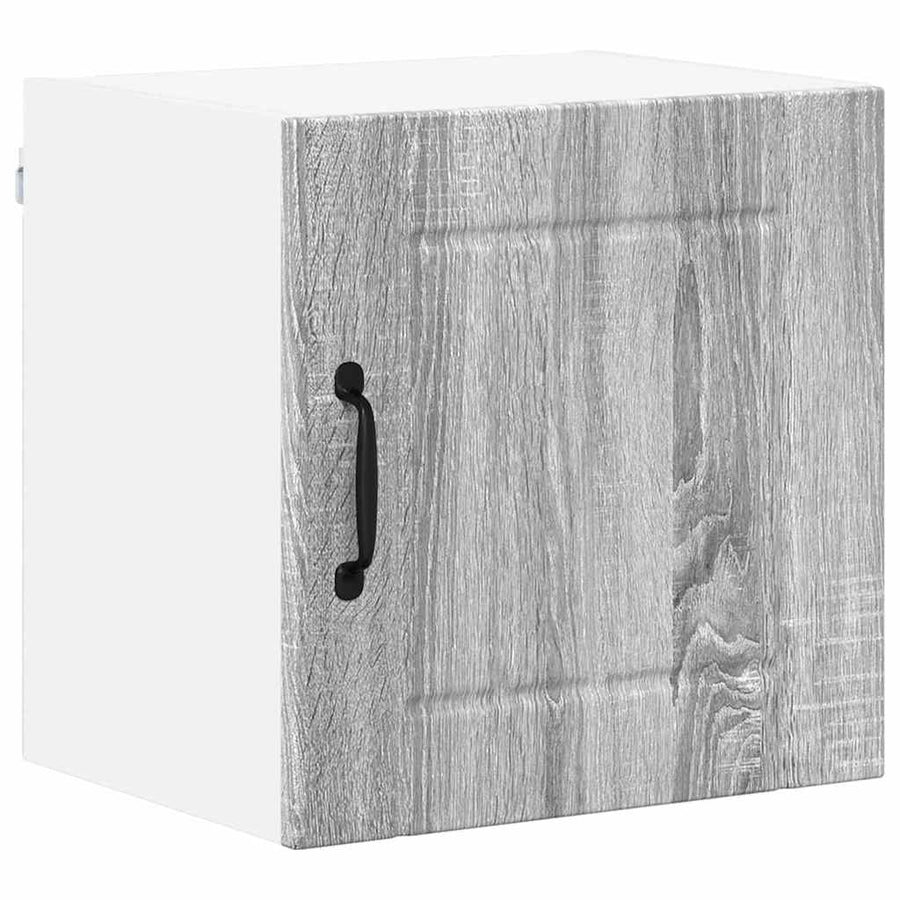 Keukenkast aan de muur 2 pcs Grijs Sonoma 40 x 31 x 40 cm