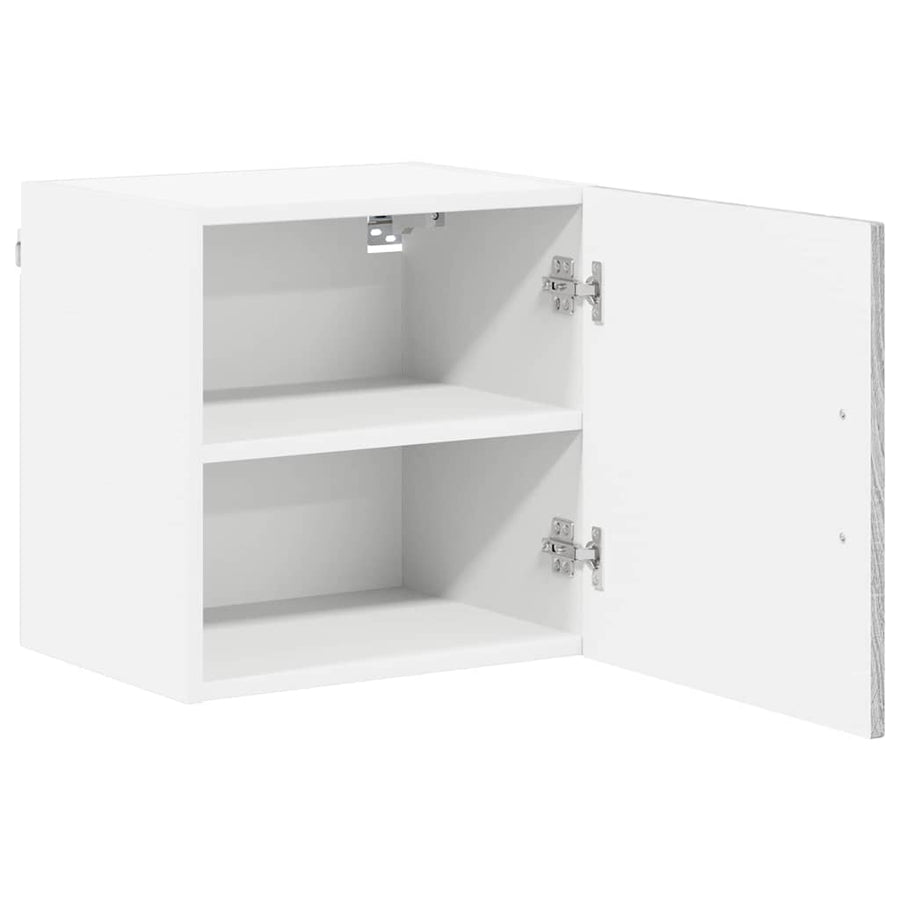 Keukenkast aan de muur 2 pcs Grijs Sonoma 40 x 31 x 40 cm