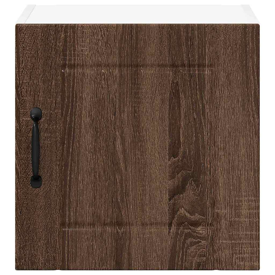 Keukenkast aan de muur 2 pcs Bruin Eiken 40 x 31 x 40 cm