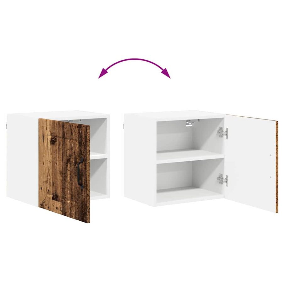Keukenkast aan de muur Oud Hout 40 x 31 x 40 cm Bewerkt hout
