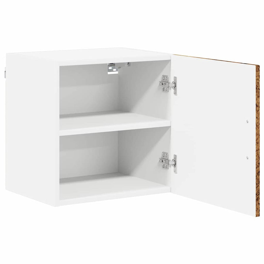 Keukenkast aan de muur met plank 2 pcs Oud Hout 40 x 31 x 40 cm