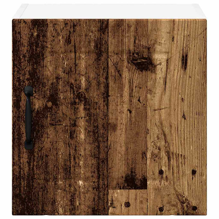Keukenkast aan de muur met plank 2 pcs Oud Hout 40 x 31 x 40 cm