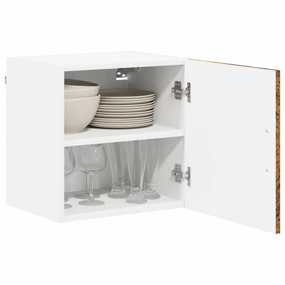 Keukenkast aan de muur met plank 2 pcs Oud Hout 40 x 31 x 40 cm