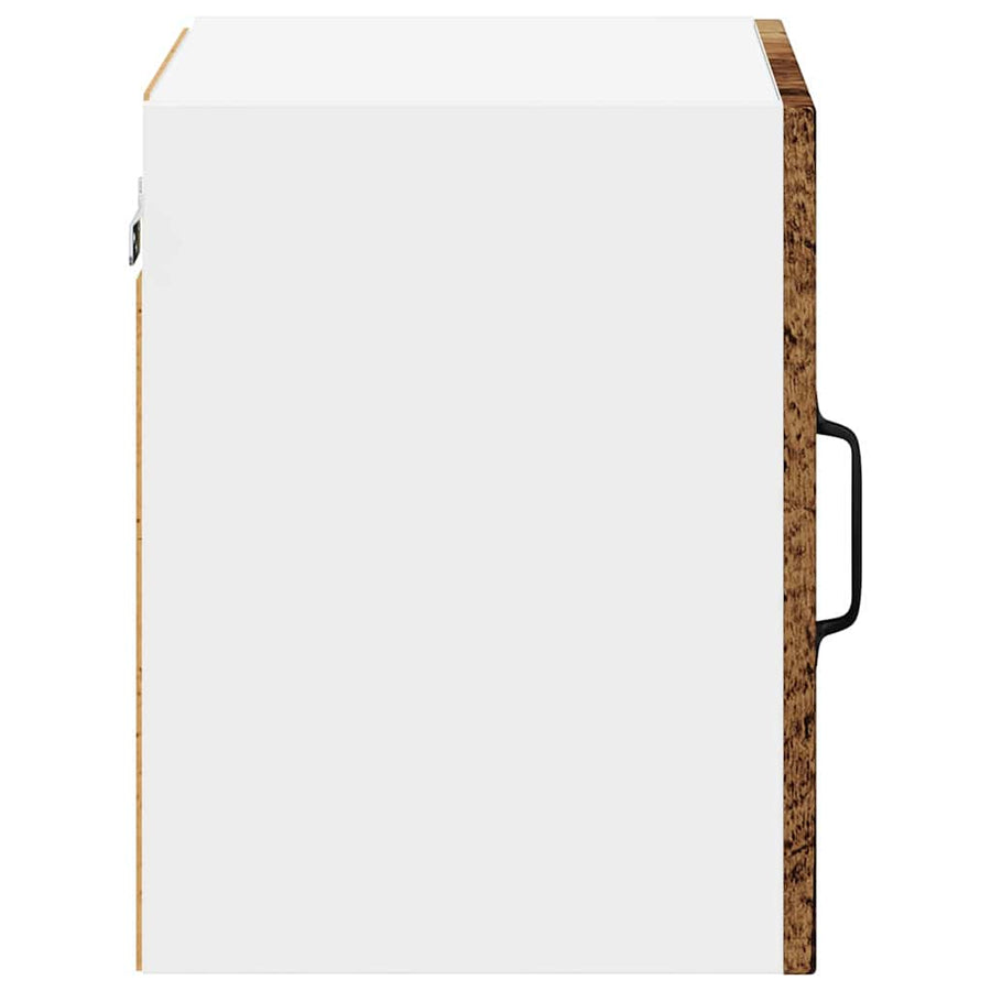 Keukenkast aan de muur met plank 2 pcs Oud Hout 40 x 31 x 40 cm