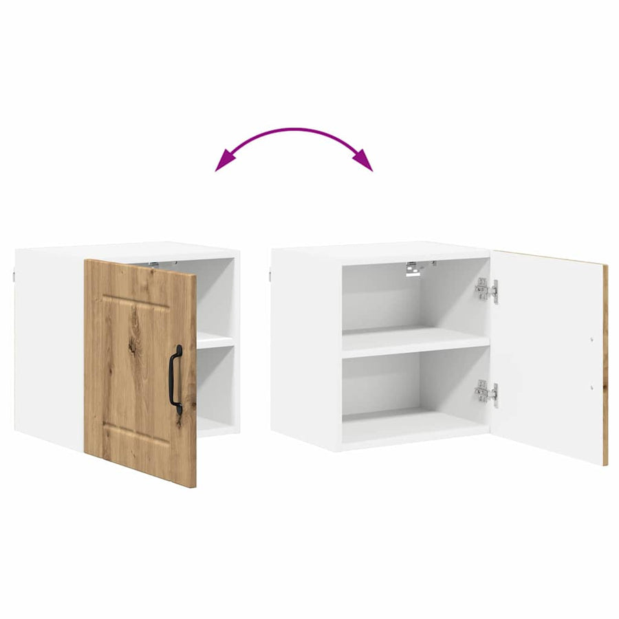 Keukenkast aan de muur met plank Artisan Eiken 40 x 31 x 40 cm