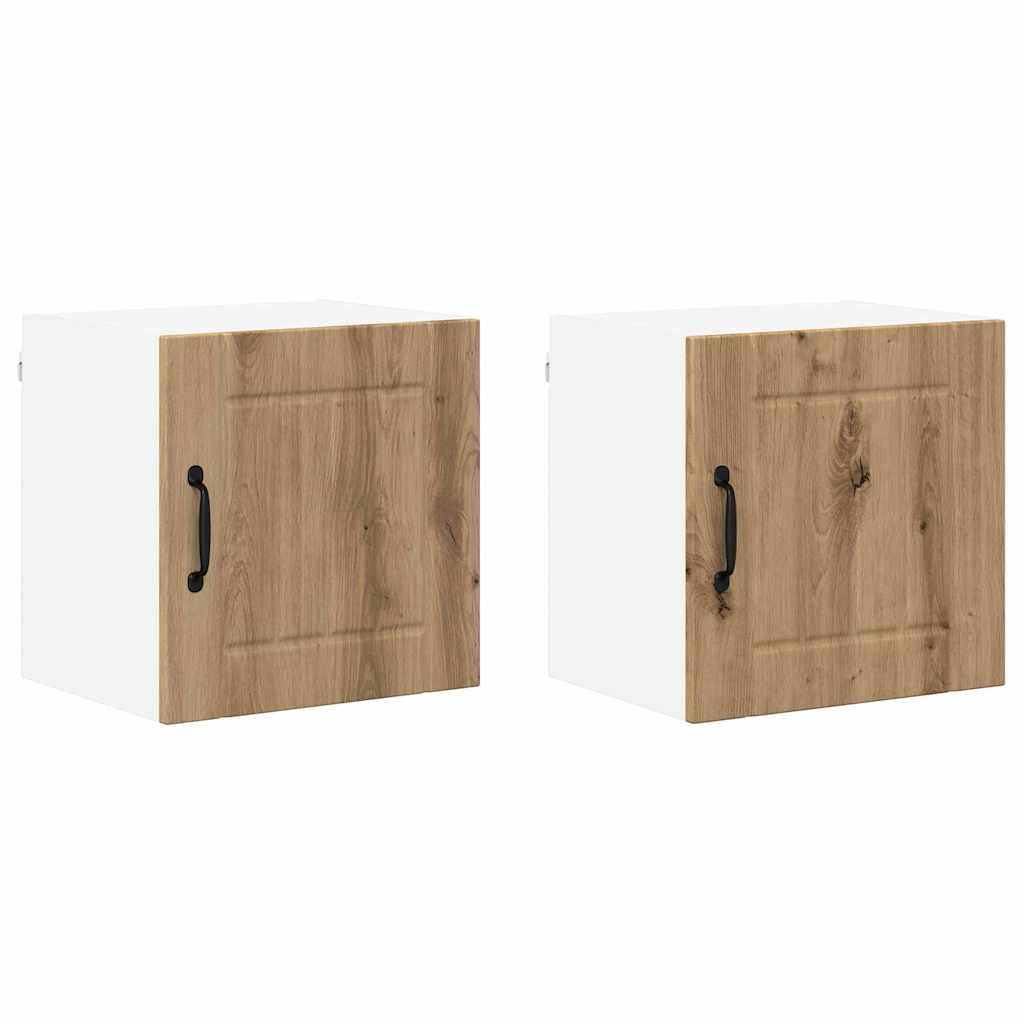 Keukenkast aan de muur 2 pcs Artisan Eiken 40 x 31 x 40 cm