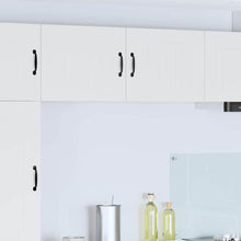 Keukenkast aan de muur 2 pcs Wit 50 x 31 x 40 cm Bewerkt hout