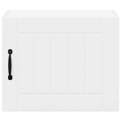 Keukenkast aan de muur 2 pcs Wit 50 x 31 x 40 cm Bewerkt hout