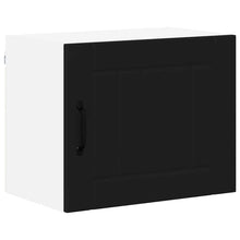 Keukenkast aan de muur Zwart 50 x 31 x 40 cm Bewerkt hout