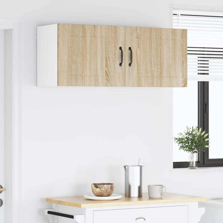Keukenkast aan de muur 2 pcs Sonoma Eiken 50 x 31 x 40 cm