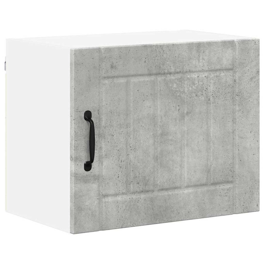 Keukenkast aan de muur Beton Grijs 50 x 31 x 40 cm Bewerkt hout