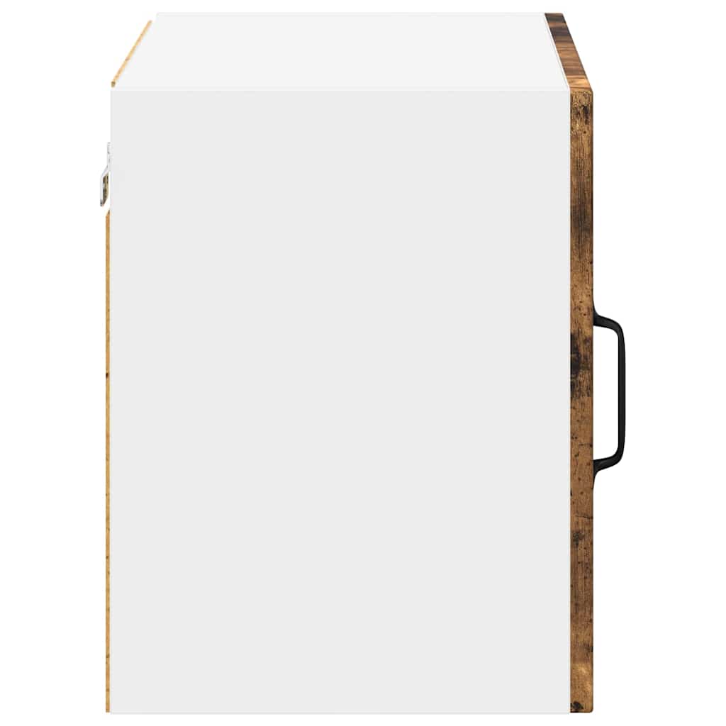 Keukenkast aan de muur 2 pcs Gerookt eiken 50 x 31 x 40 cm