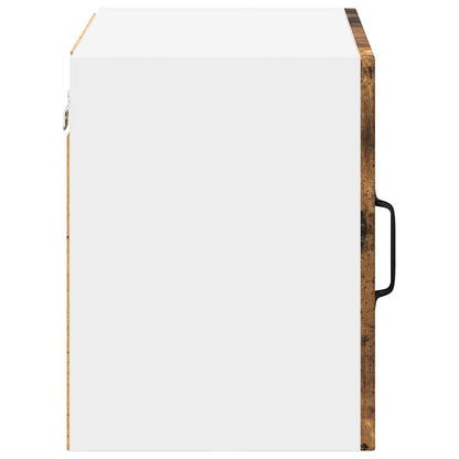 Keukenkast aan de muur 2 pcs Gerookt eiken 50 x 31 x 40 cm