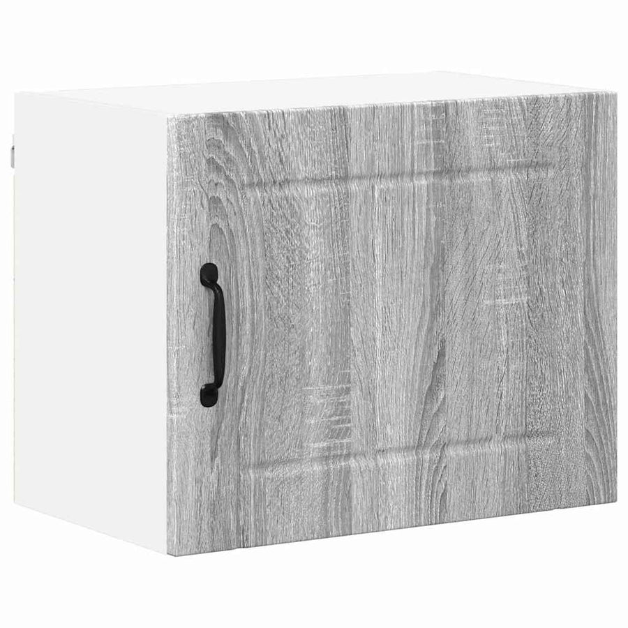 Keukenkast aan de muur met plank Grijs Sonoma 50 x 31 x 40 cm
