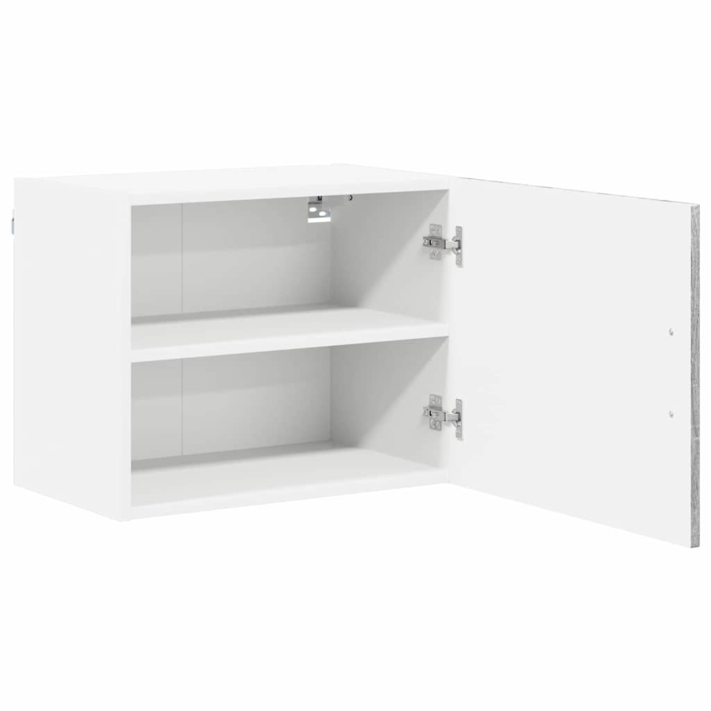 Keukenkast aan de muur met plank Grijs Sonoma 50 x 31 x 40 cm
