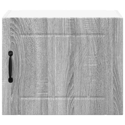Keukenkast aan de muur met plank Grijs Sonoma 50 x 31 x 40 cm