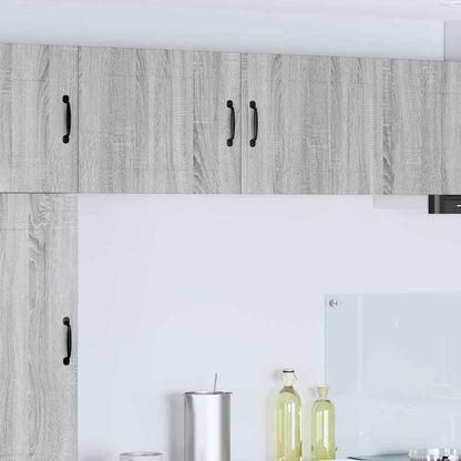 Keukenkast aan de muur 2 pcs Grijs Sonoma 50 x 31 x 40 cm