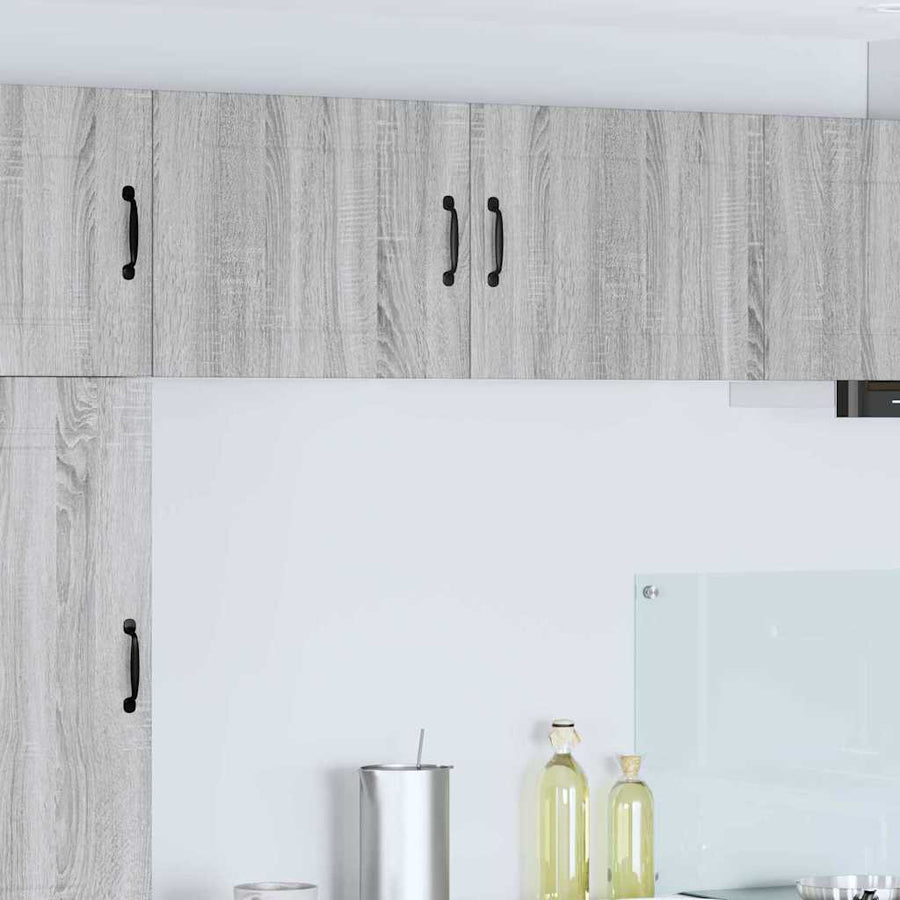 Keukenkast aan de muur 2 pcs Grijs Sonoma 50 x 31 x 40 cm