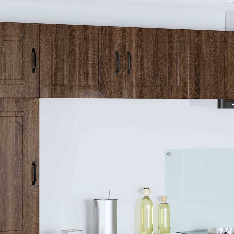 Keukenkast aan de muur 2 pcs Bruin Eiken 50 x 31 x 40 cm