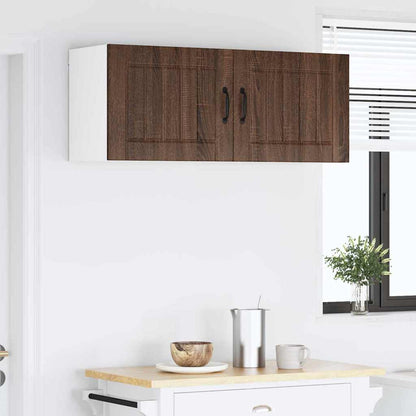 Keukenkast aan de muur 2 pcs Bruin Eiken 50 x 31 x 40 cm