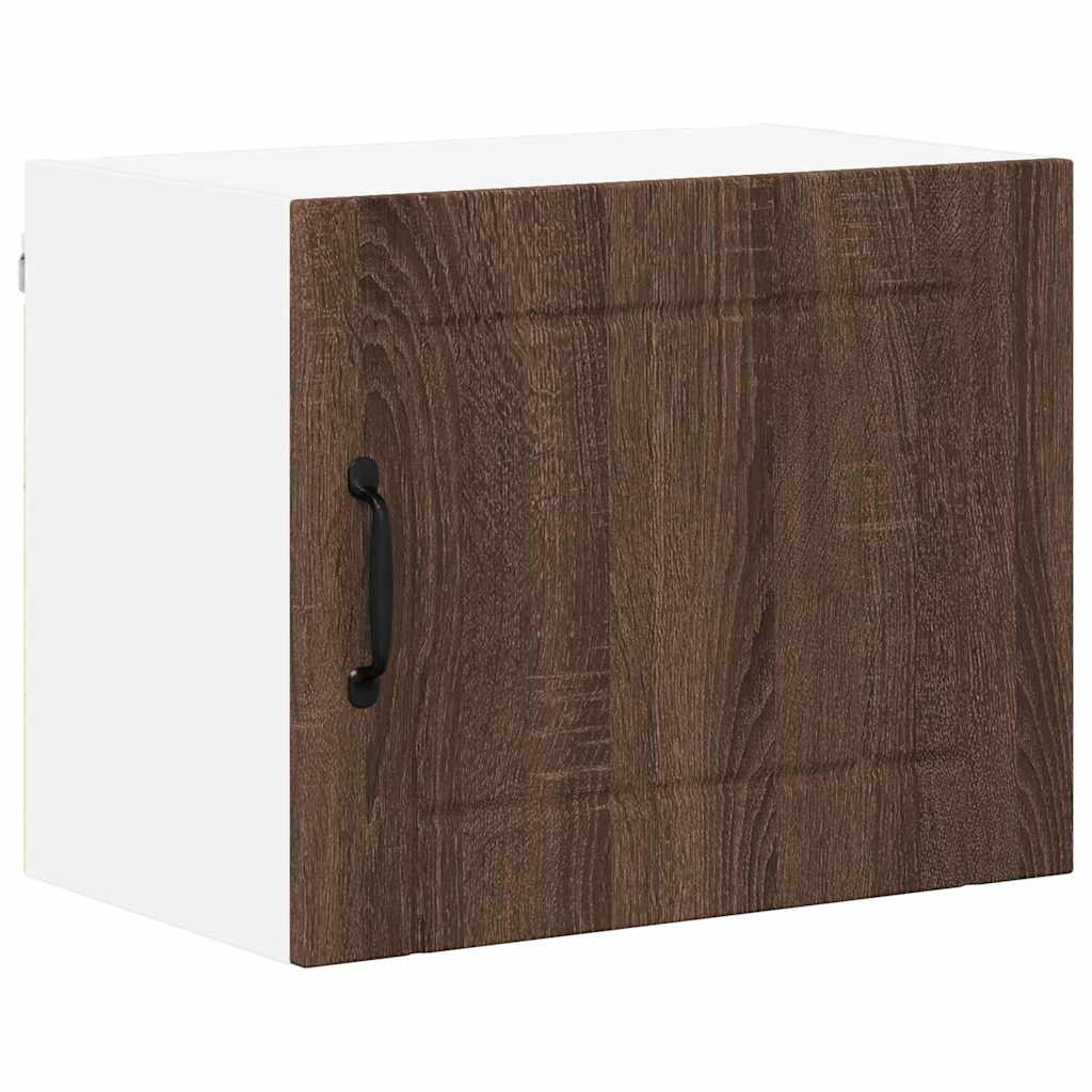 Keukenkast aan de muur 2 pcs Bruin Eiken 50 x 31 x 40 cm