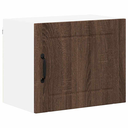 Keukenkast aan de muur 2 pcs Bruin Eiken 50 x 31 x 40 cm