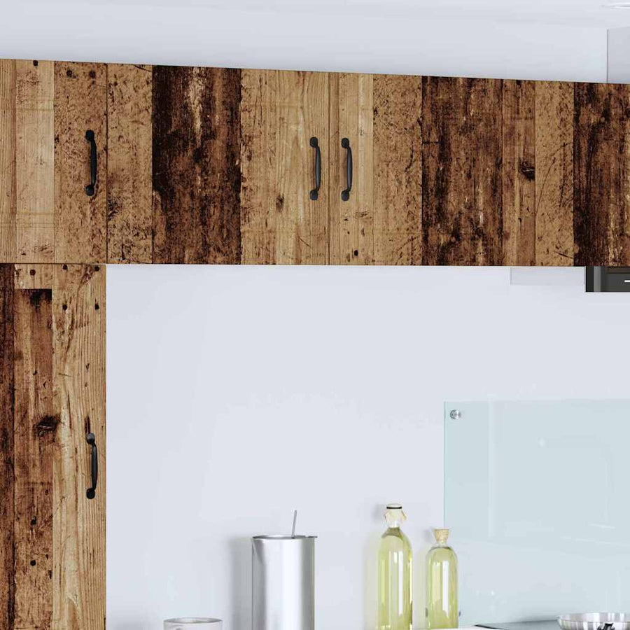 Keukenkast aan de muur Oud Hout 50 x 31 x 40 cm Bewerkt hout