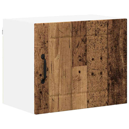 Keukenkast aan de muur met plank 2 pcs Oud Hout 50 x 31 x 40 cm