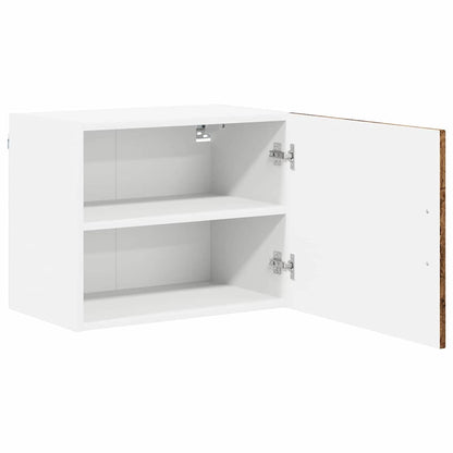 Keukenkast aan de muur met plank 2 pcs Oud Hout 50 x 31 x 40 cm