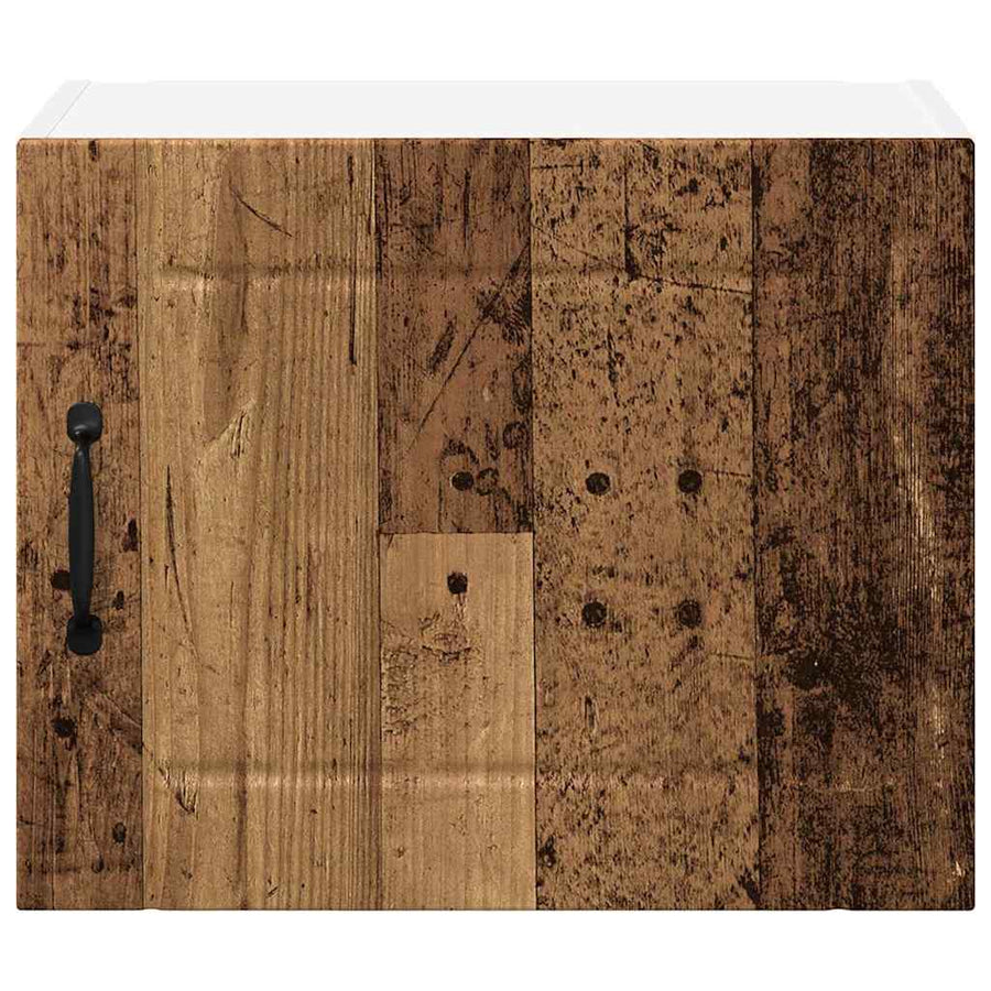 Keukenkast aan de muur met plank 2 pcs Oud Hout 50 x 31 x 40 cm