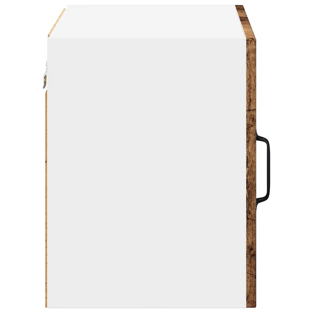 Keukenkast aan de muur met plank 2 pcs Oud Hout 50 x 31 x 40 cm