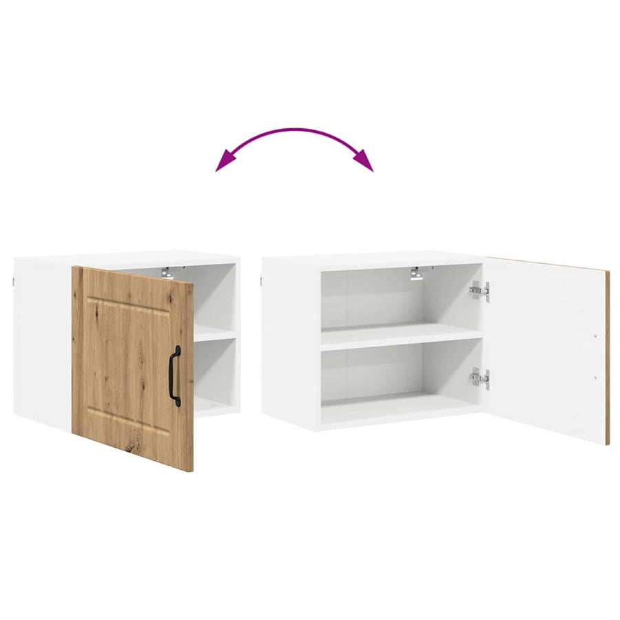 Keukenkast aan de muur met plank Artisan Eiken 50 x 31 x 40 cm